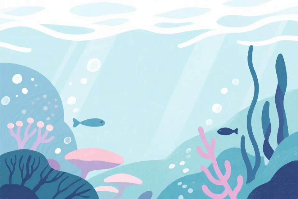 深海场景示意图